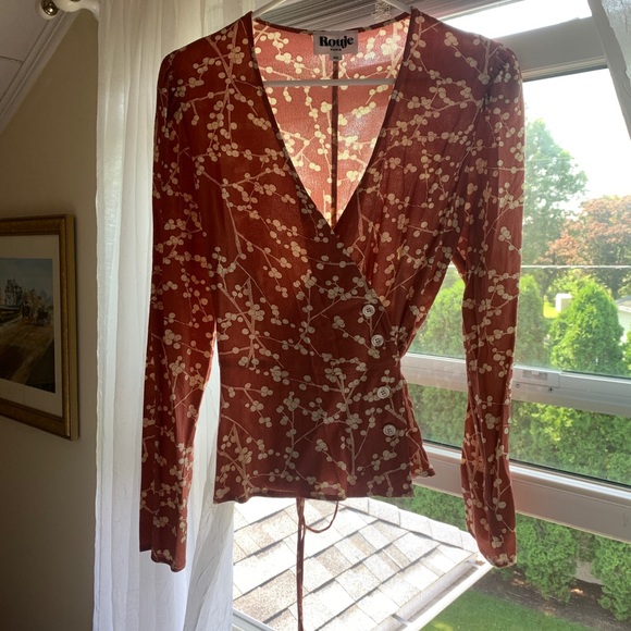 Rouje Wrap Blouse - Picture 5 of 5